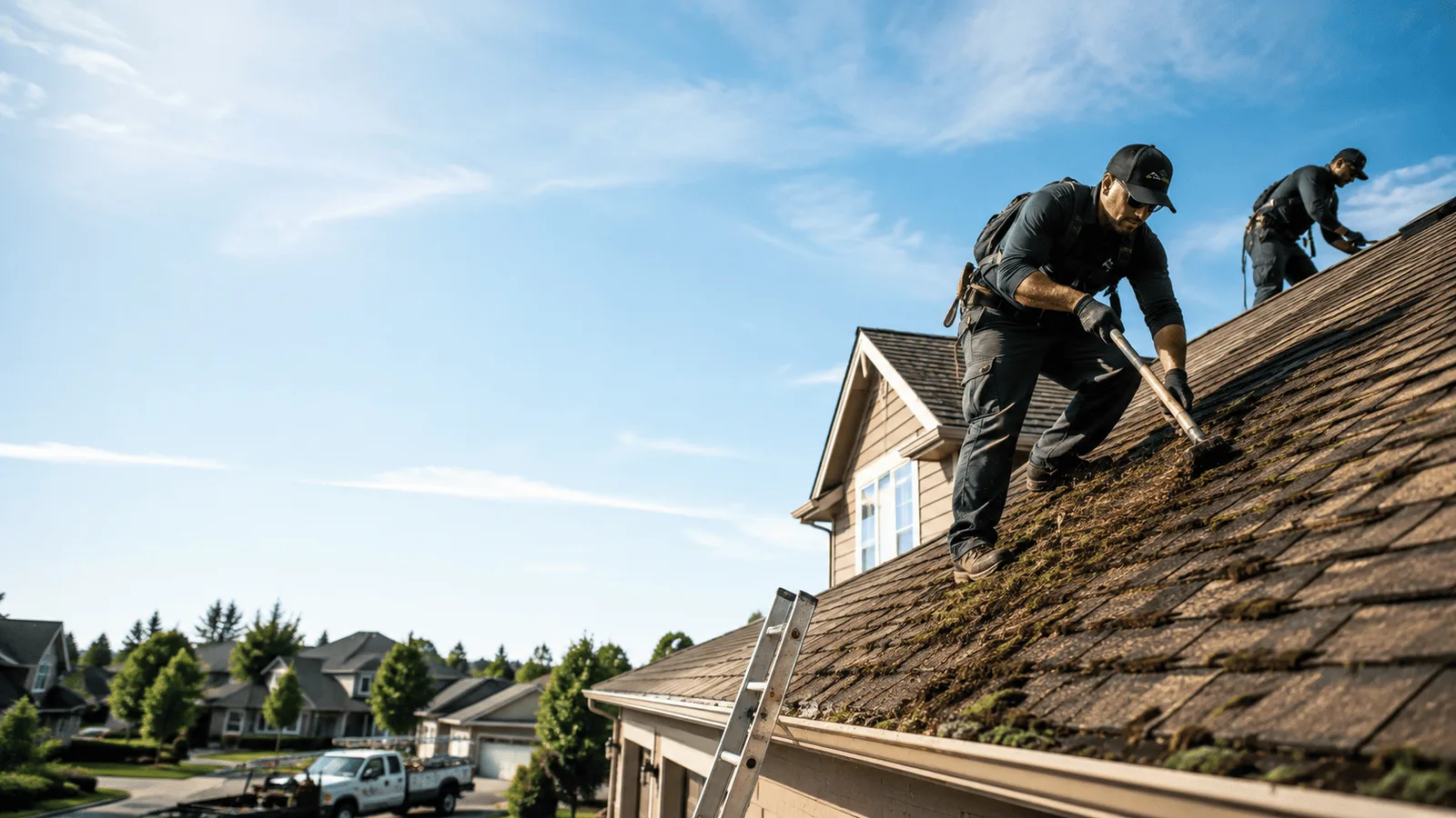 Roof Moss Removal in Lane, KS near me